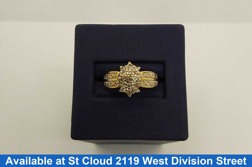 Women's Ring - Yellow Gold 10k (.417) 3.26 grams Size 8