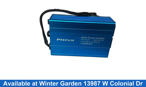 Pisfau Blue Power Inverter