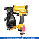 Dewalt Dw45rn Yellow Pneumatic Roofing Nailer