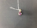 Diamond Pendant - Yellow Gold 14k (.585) 2.1 grams