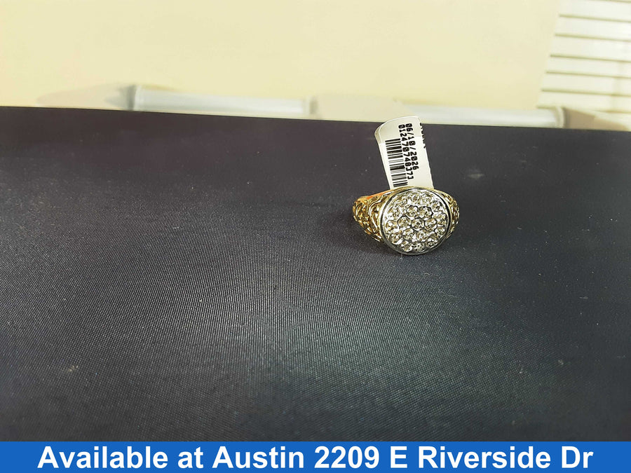 Men's Ring - Yellow Gold 10k (.417) 4.5 grams Size 9