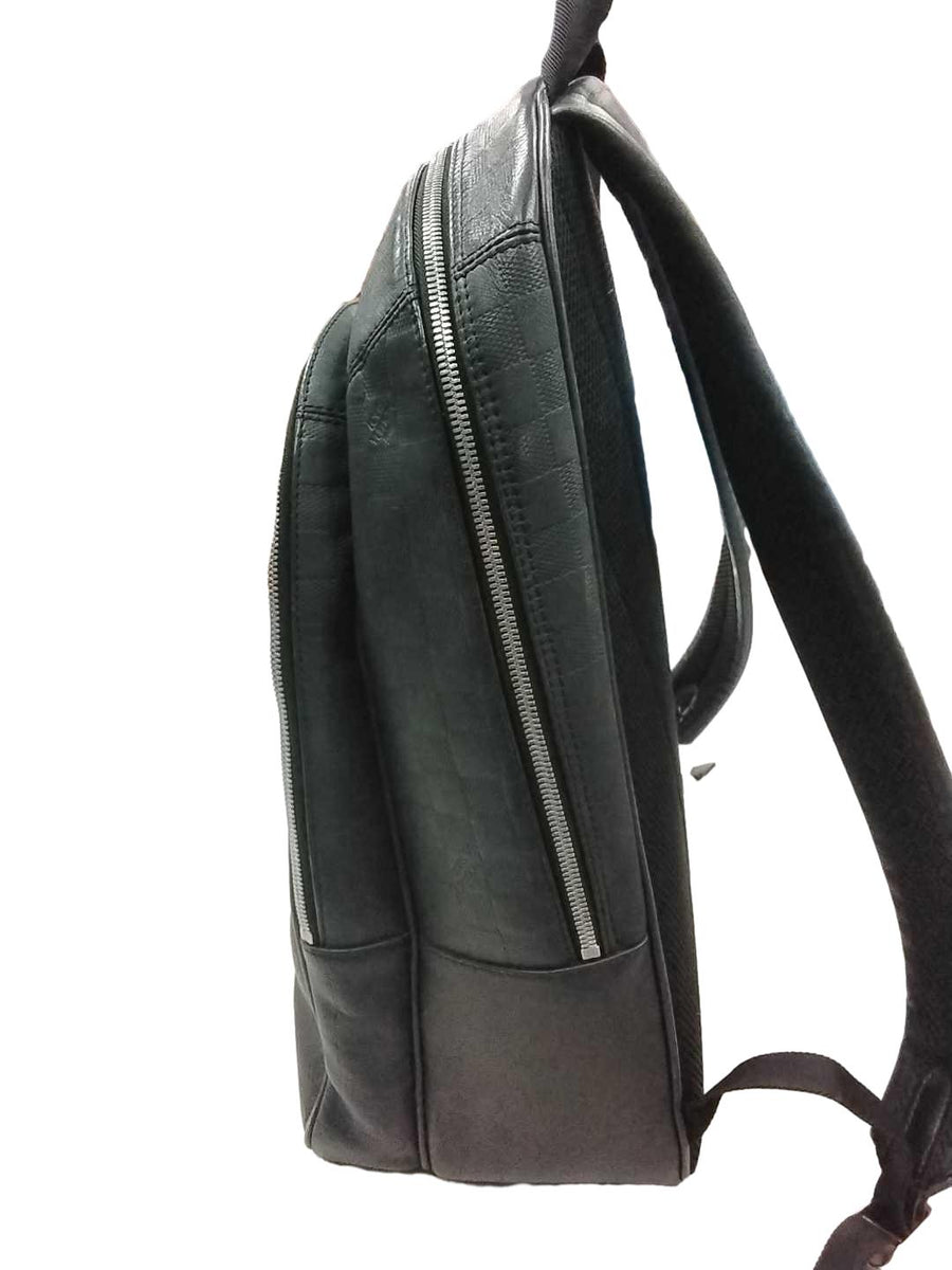 Louis Vuitton Damier Michael Black Backpack / Briefcase / Bag