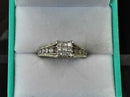 Women's Ring - White Gold 10k (.417) 2.77 grams Size 7.5