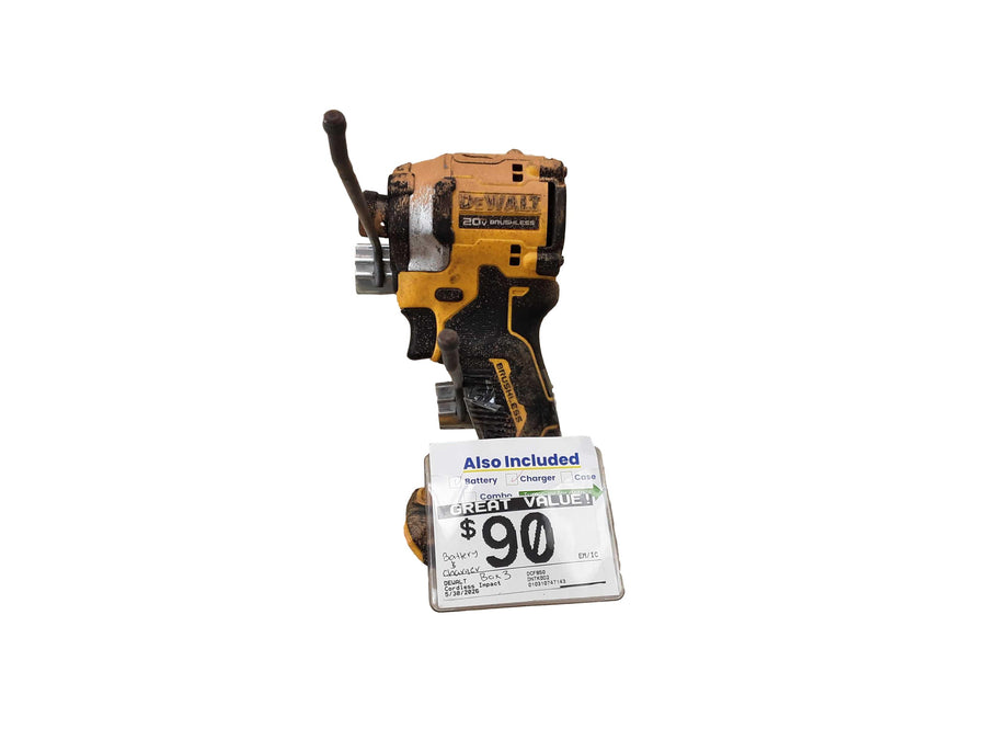 Dewalt Dcf850 Yellow Cordless Impact Drill
