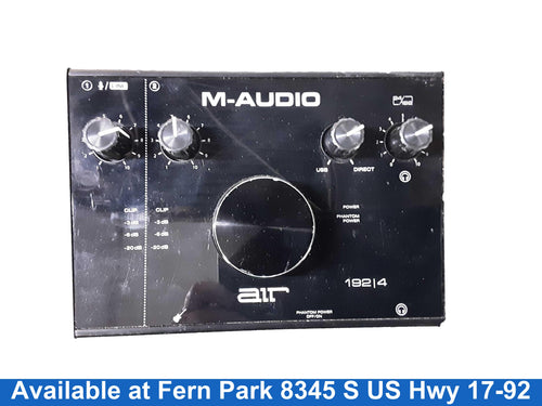 M-audio 192 Black Classic Audio Interface
