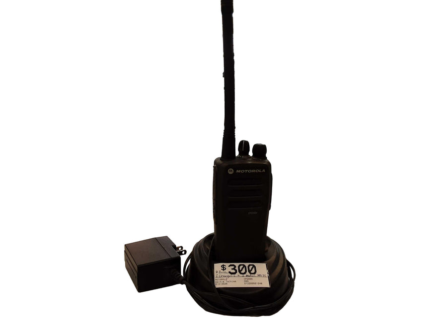 Motorola Cp200d Black Walkie Talkie