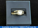 Ring - Engagement Set - Yellow Gold 14k (.585) 3.1 grams Size 5.5