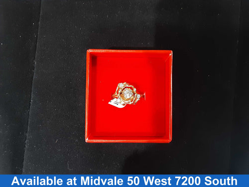 Women's Ring - Yellow Gold 14k (.585) 5.8 grams Size 20