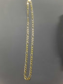 Figaro Chain - Yellow Gold 10k (.417) 23.4 grams 18 inch