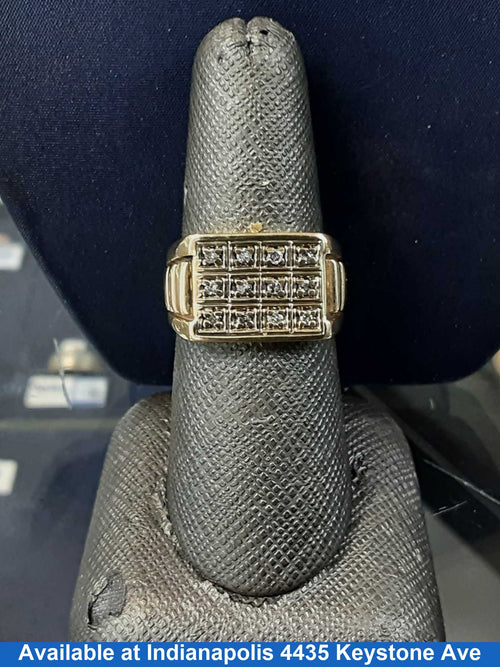 Men's Ring - Yellow Gold 10k (.417) 5 grams Size 9.5