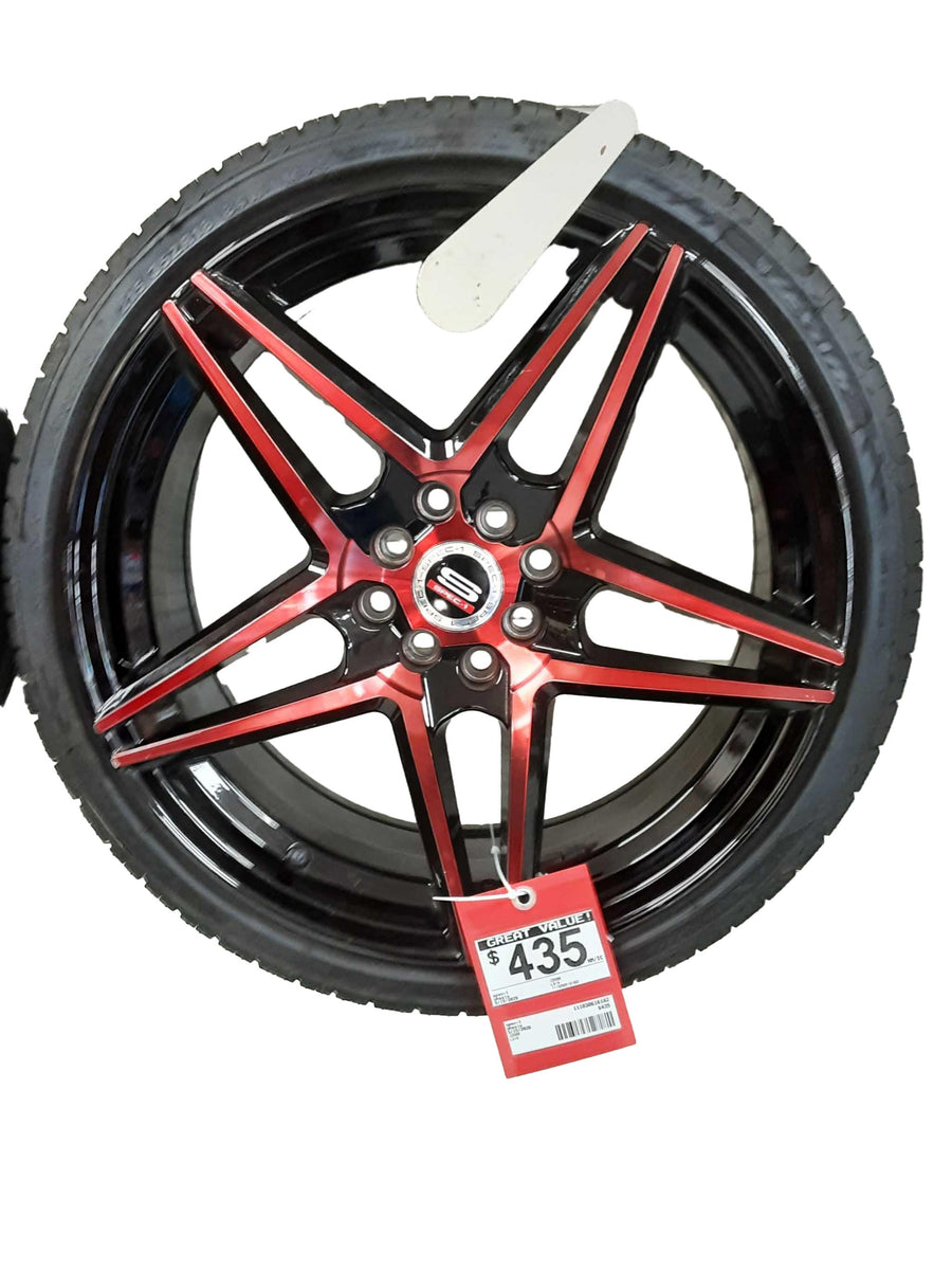 Spec-1 J2580 Red Wheel
