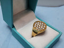 Men's Ring - Yellow Gold 10k (.417) 4 grams Size 10