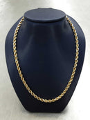 Rope Chain - Yellow Gold 10k (.417) 11.2 grams 24 inch