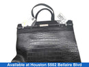 Yves Saint Laurent Manhattan Shopper Tote Black Purse / Handbag