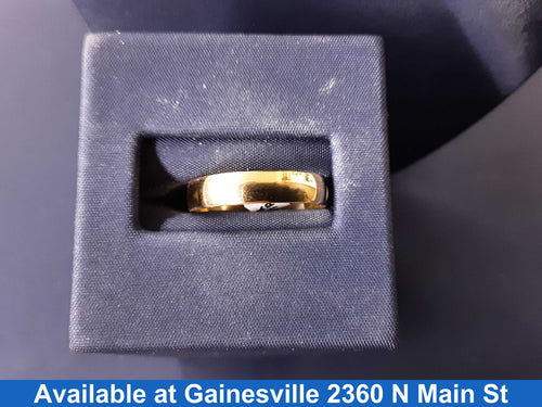 Ring - Wedding Band - Yellow Gold 10k (.417) 1.7 grams Size 9