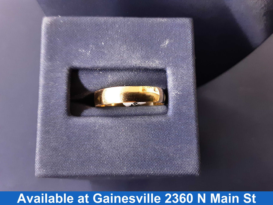 Ring - Wedding Band - Yellow Gold 10k (.417) 1.7 grams Size 9