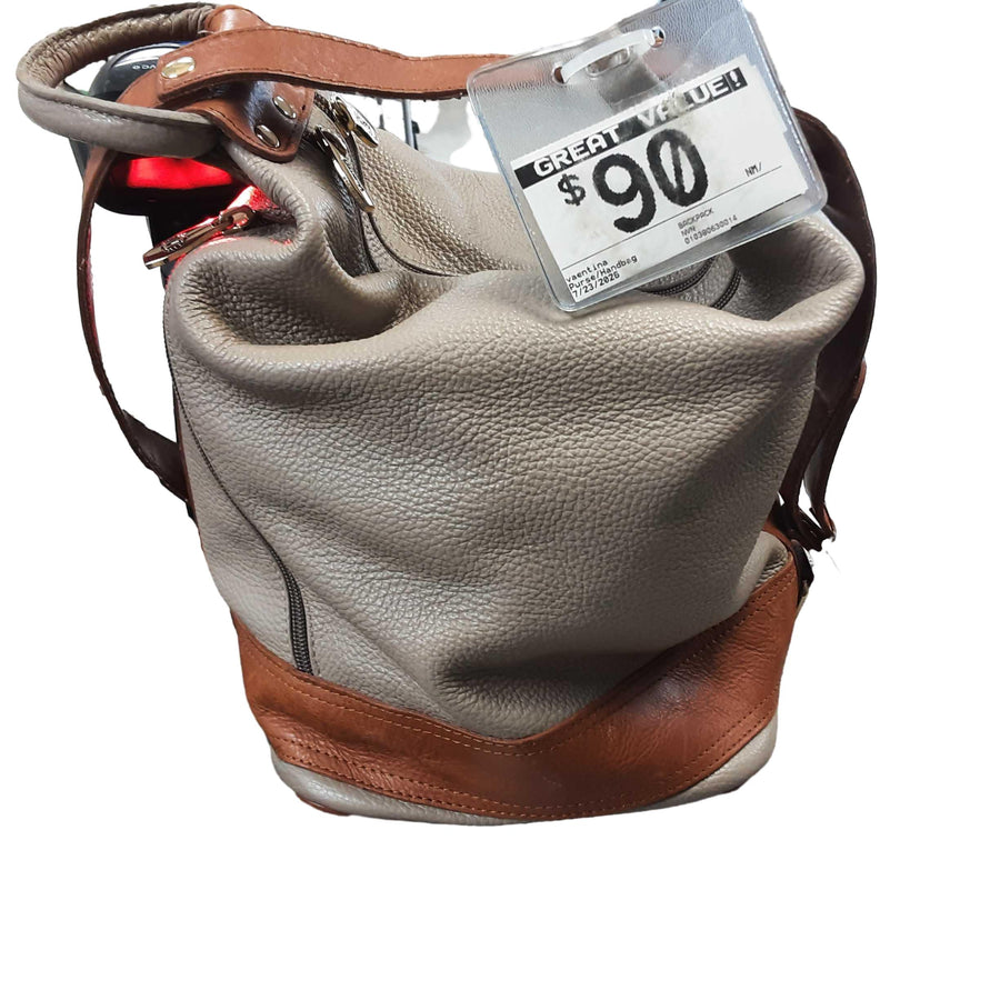 Vaentina Backpack Beige / Tan Purse / Handbag