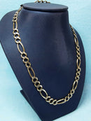 Figaro Chain - Yellow Gold 10k (.417) 26.5 grams 24 inch