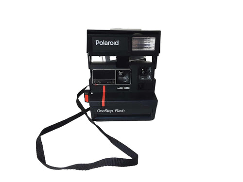 Polaroid One Step Flash Black Instant Film Camera