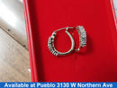 Hoop Earrings - Yellow Gold 10k (.417) 3.4 grams