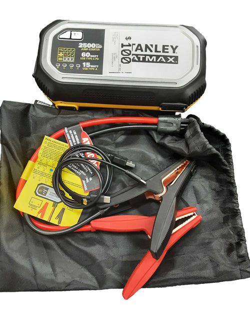 Stanley Lj25f Black Battery Booster / Jumper