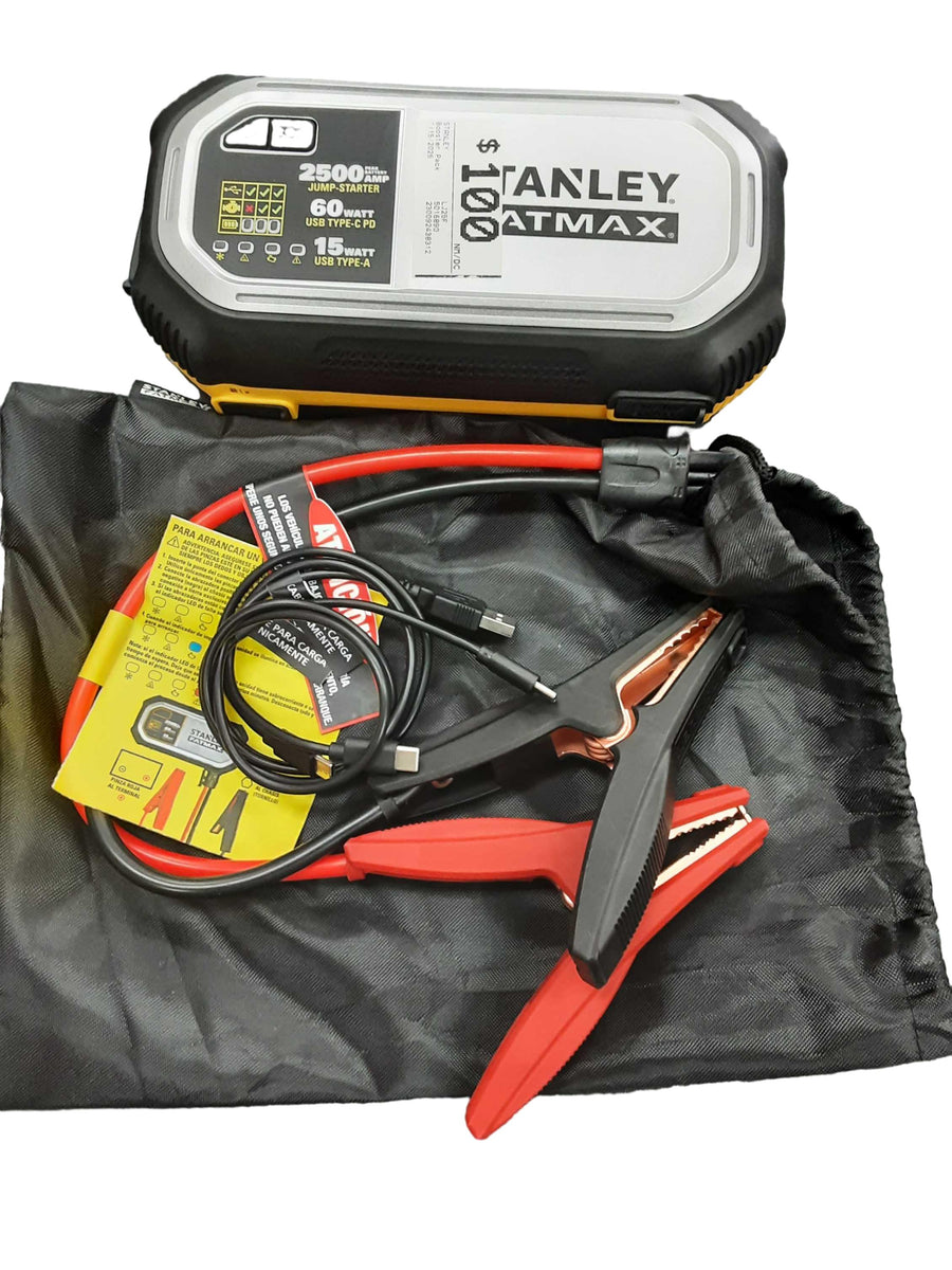 Stanley Lj25f Black Battery Booster / Jumper