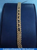 Bracelet - Yellow Gold 14k (.585) 21.4 grams 7 inch
