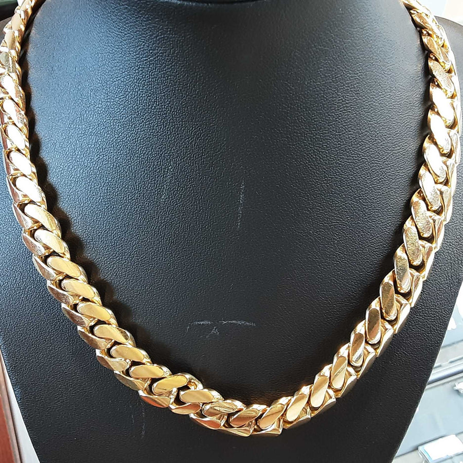 Chain - Yellow Gold 10k (.417) 205.8 grams 18 inch