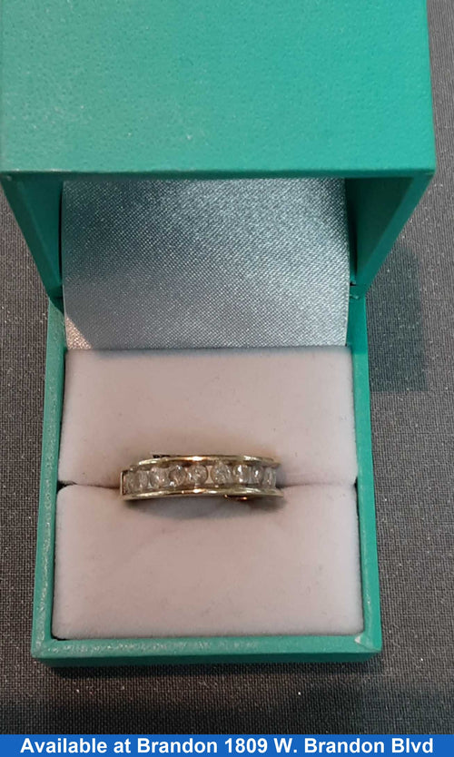 Ring - Wedding Band - Yellow Gold 14k (.585) 4.1 grams Size 8