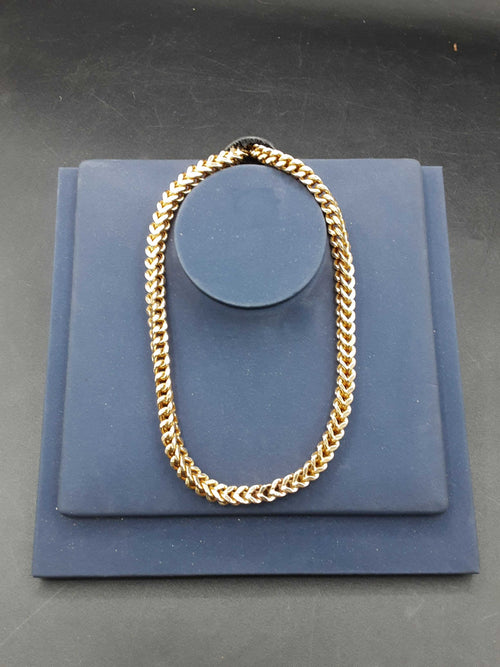 Fox Tail Chain - Yellow Gold 10k (.417) 89.6 grams 40 inch