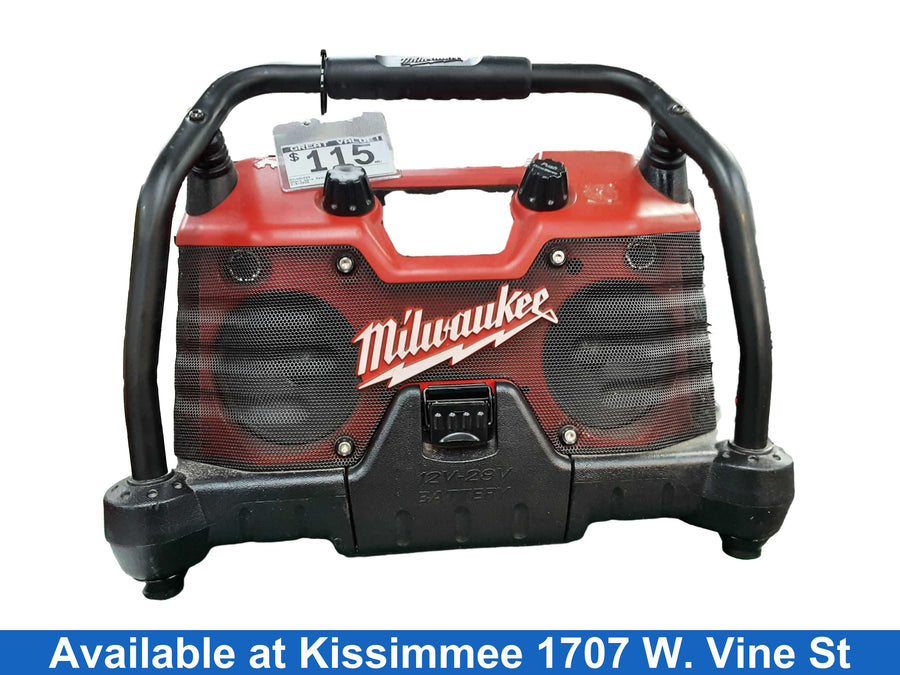 Milwaukee Rockiord Red Short Wave Radio
