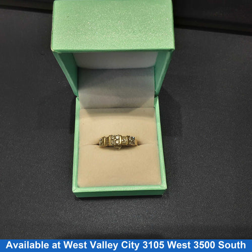 Ring - Wedding Band - Yellow Gold 14k (.585) 3 grams Size 6