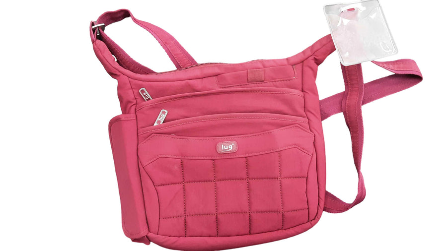 Lug Crossbody Pink Purse / Handbag