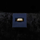 Ring - Wedding Band - Yellow Gold 14k (.585) 5.6 grams Size 10.5