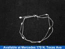 Bead Bracelet - Silver 2 grams 7 inch