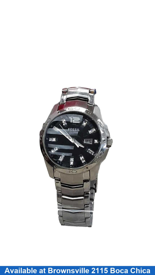 Fossil Am-4089 Silver Regular Watch
