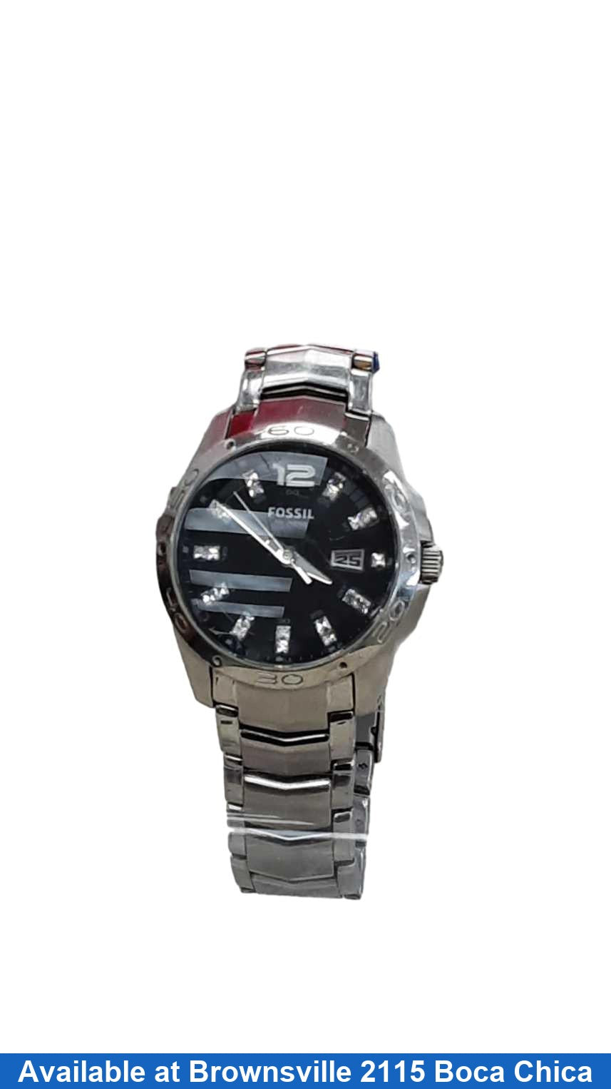 Fossil Am-4089 Silver Regular Watch