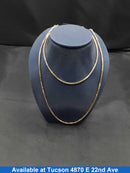 Box Chain - Yellow Gold 14k (.585) 17.9 grams 26 inch