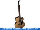 Fender Fa-135ce Beige / Tan Acoustic / Electric Classic Guitar