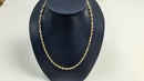 Rope Chain - Yellow Gold 10k (.417) 13.5 grams 24 inch