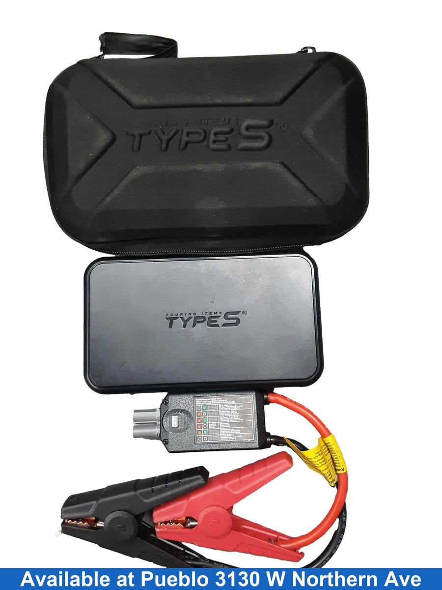 Types Ac532632 Black Battery Booster / Jumper