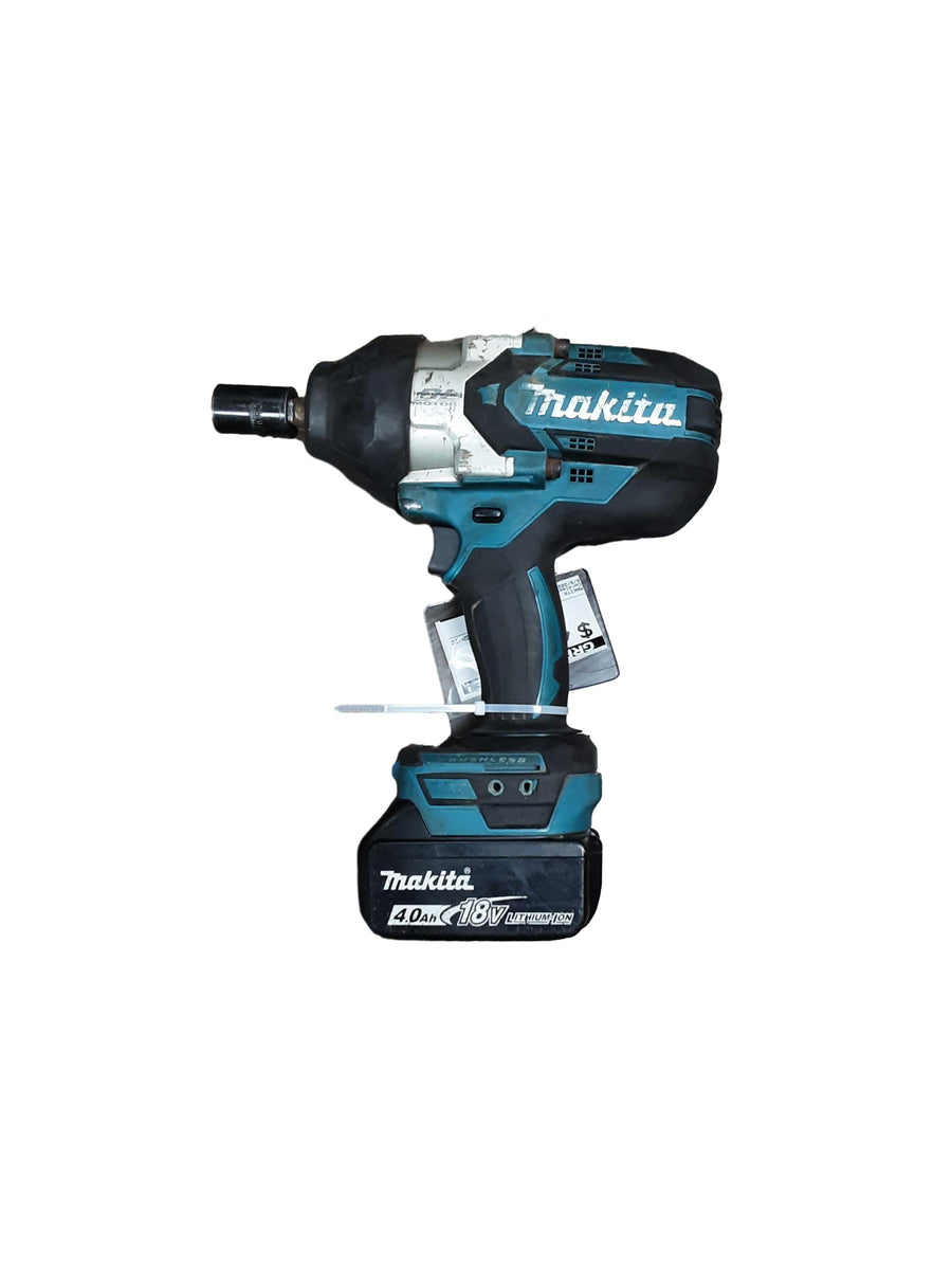 Makita Xwtob Blue Cordless Impact Drill