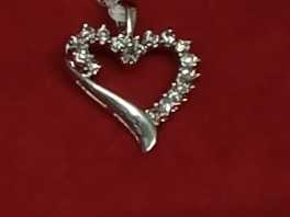Pendant - White Gold 14k (.585) 2.8 grams