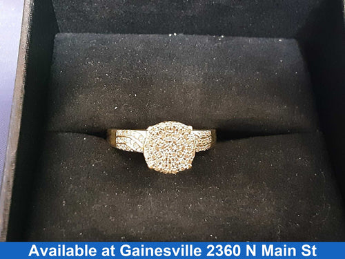 Women's Ring - Yellow Gold 14k (.585) 2.9 grams Size 7
