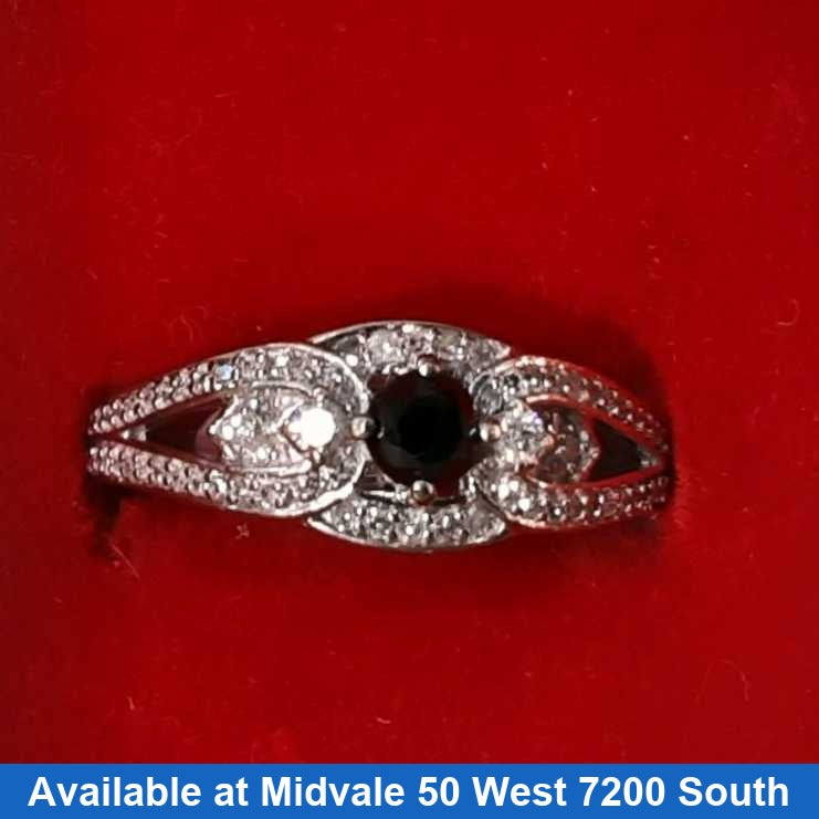 Women's Ring - White Gold 14k (.585) 3.9 grams Size 20