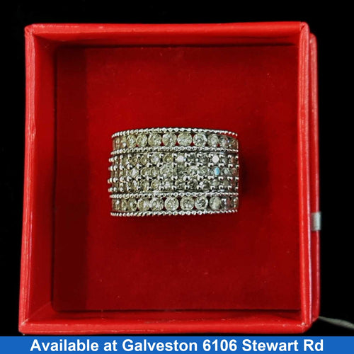Men's Ring - White Gold 14k (.585) 7.3 grams Size 7