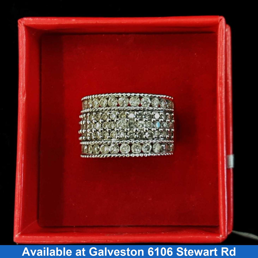 Men's Ring - White Gold 14k (.585) 7.3 grams Size 7