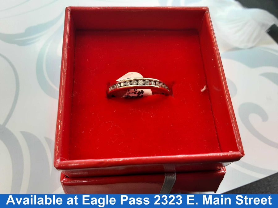 Ring - Wedding Band - Yellow Gold 10k (.417) 1.6 grams Size 7