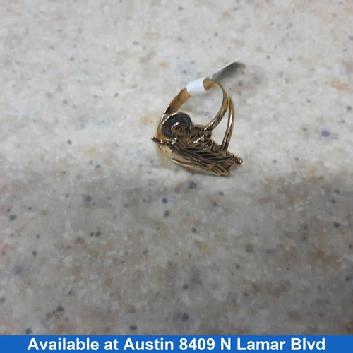 Women's Ring - Tricolor Gold 14k (.585) 3.5 grams Size 8.5