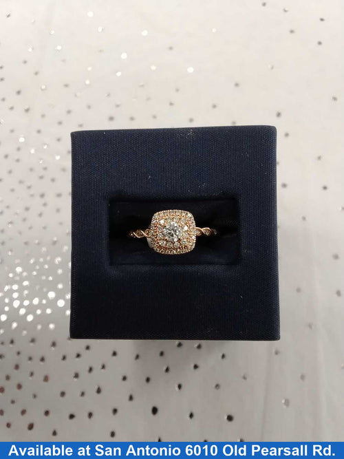 Women's Ring - Rose Gold 10k (.417) 2.5 grams Size 7
